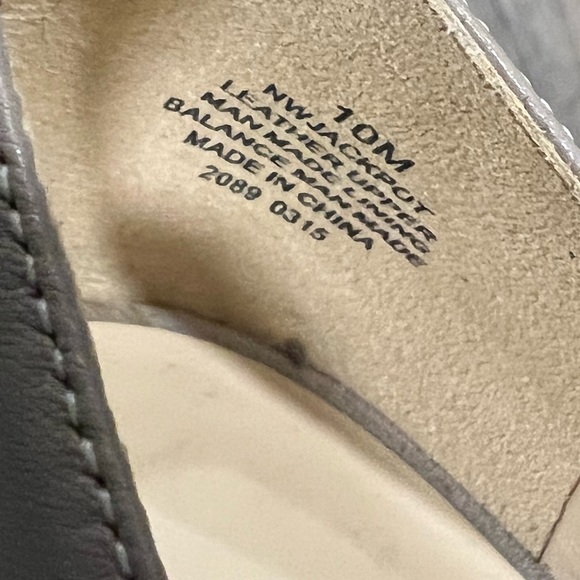 Nine West Taupe Leather High Heels - Picture 8 of 10